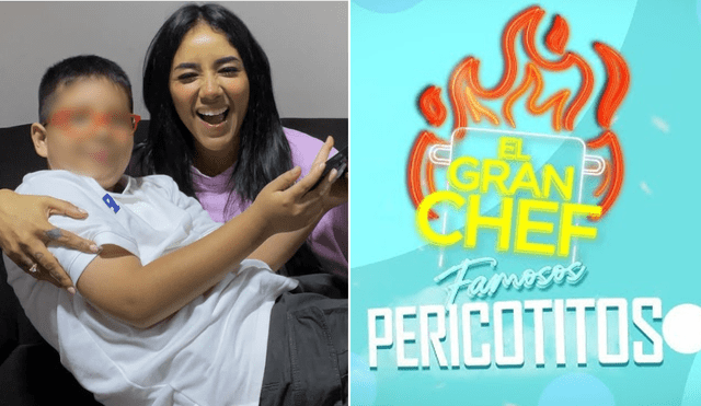 Roxana Molina y su hijo podrían participar en la segunda temporada de 'El gran chef: pericotitos'.. Foto: composición LR/TikTok/Latina