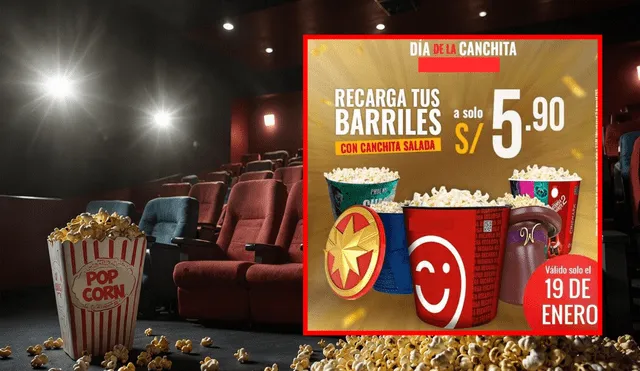 La promoción estará disponible para todos los amantes del cine. Foto: composición LR/Pixabay/Instagram - Cinemark