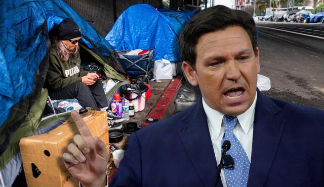 Nueva ley firmada por Ron DeSantis prohíbe a las personas dormir en espacios públicos de Florida | Estados Unidos | Ley HB 1365 | Miami-Dade | Broward | personas sin hogar |