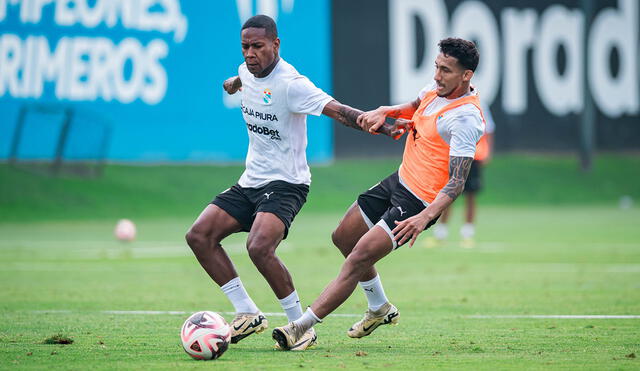 Adrián Ascues venía realizando la pretemporada con el club rimense en La Florida. Foto: Sporting Cristal