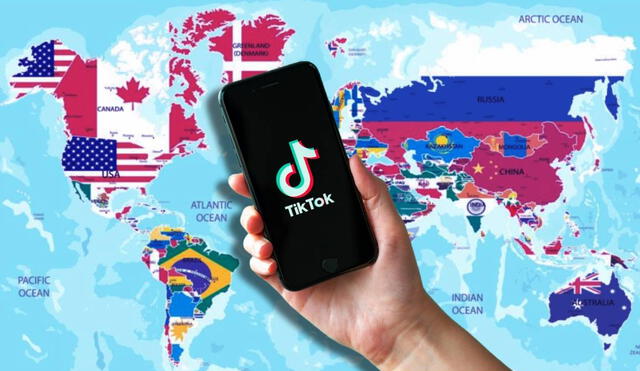 La expansión de TikTok enfrenta restricciones en varios países, como Estados Unidos, India y Francia, debido a preocupaciones sobre privacidad y seguridad de datos. Foto: Composición LR