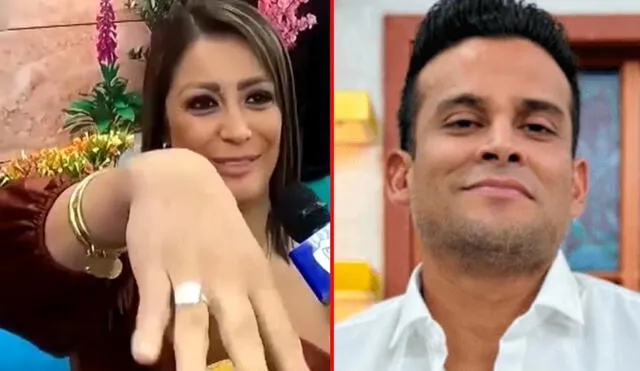 ¿A un paso de la boda? Domínguez sorprende a Karla Tarazona con lujoso anillo. Foto: Difusión