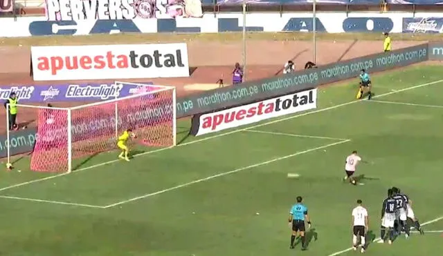 Alejandro Hohberg anotó el primer gol de Sport Boys ante Junior. Foto: captura de GolPerú