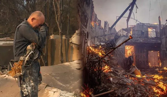 California: personas cuentan su historia de pérdida en los incendios de Los Ángeles. Foto: composición LR