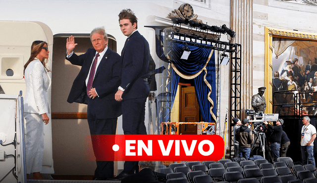 La familia de Donald Trump se prepara la ceremonia de investidura presidencial y su regreso a la Casa Blanca el 20 de enero. Foto: composición LR/AFP