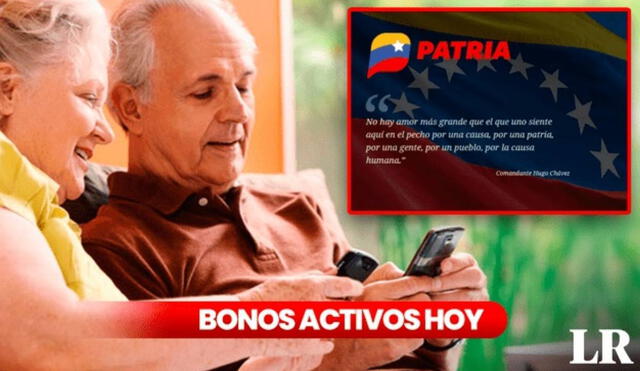 Hay varios Bonos Patria que están activos en estos días de enero 2025. Foto: composición LR/Medium