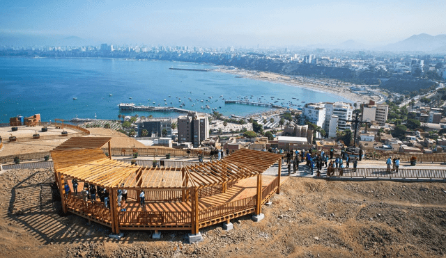 Nuevo Malecón Morro Solar está disponible para visitantes locales y extranjeros. Foto: Municipalidad de Chorrillos