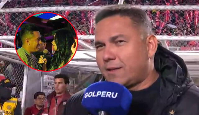 Christian Cueva no cantó en el show musical con Pamela Franco porque está enfocado en su carrera deportiva, comentó Sergio Ludeña, administrador de Cienciano. Foto: composición LR/captura de GolPerú/difusión