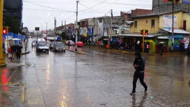 Lluvias en la selva centro y sur iniciará este 20 de enero, según alerta naranja del Senamhi.