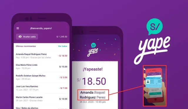 Los cambios en los límites mensuales por transacción y los nombres aplicaron el año pasado. Foto: Yape/LR
