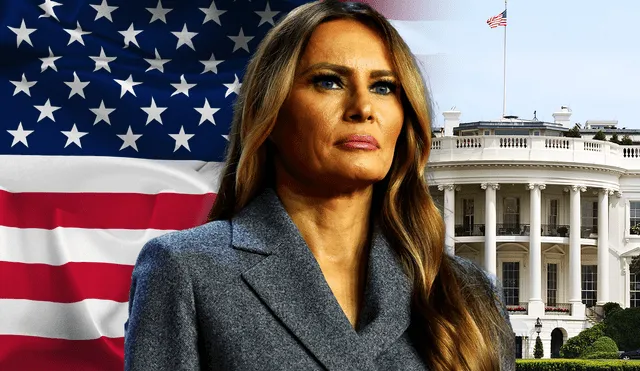 Melania Trump será primera dama de Estados Unidos por segunda vez tras la victoria Donald Trump en las elecciones del año pasado. Foto: AFP