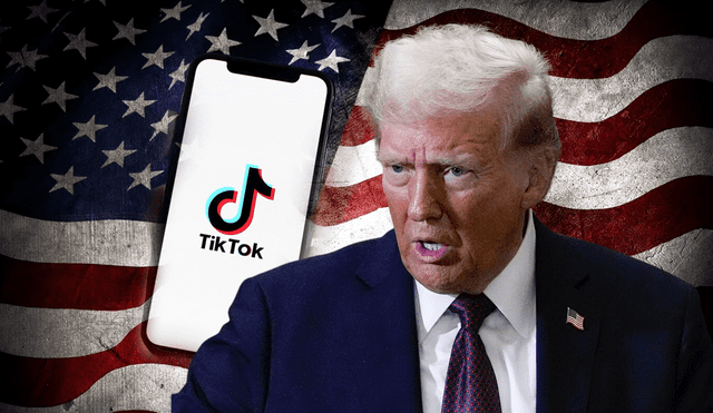 Tras la pronunciación de Donald Trump, TikTok respondió y se encuentra devolviendo cuentas a sus usuarios de USA. Foto: composición LR