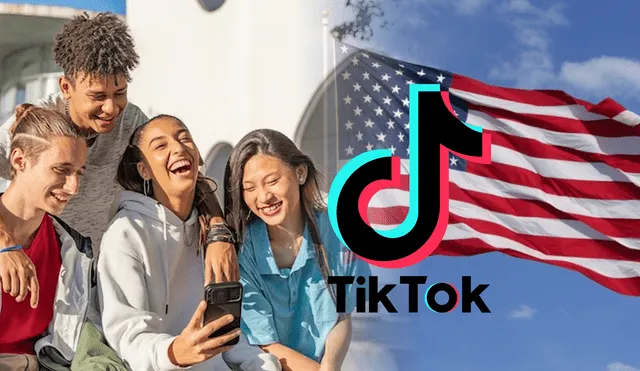 TikTok announced the restoration of its services to U.S. users after a temporary shutdown initiated in response to a federal ban. Photo: LR composition/difusión