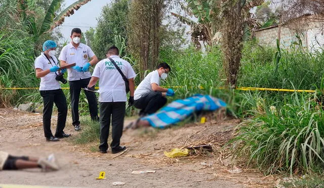 Doble asesinato en Chosica. Se desconoce la identidad de las víctimas/Foto: Fiorella Alvarado