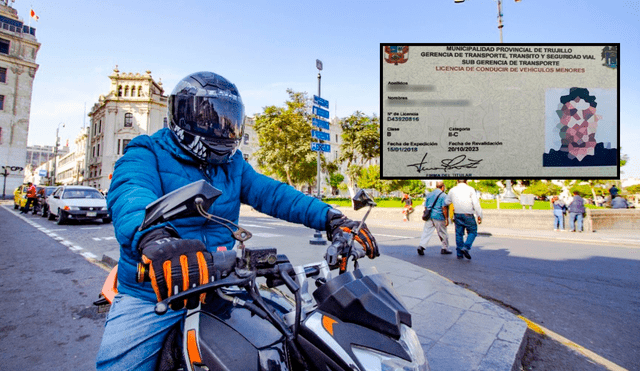 Solo hay 9 municipalidades que están autorizadas para sacar la licencia de conducir para motos. Foto: composición LR/Andina