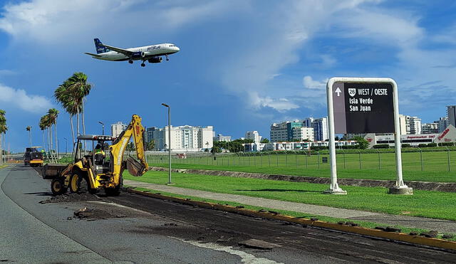 El aeropuerto Luis Muñoz Marín anunció la reanudación de sus actividades. Foto: WIPR