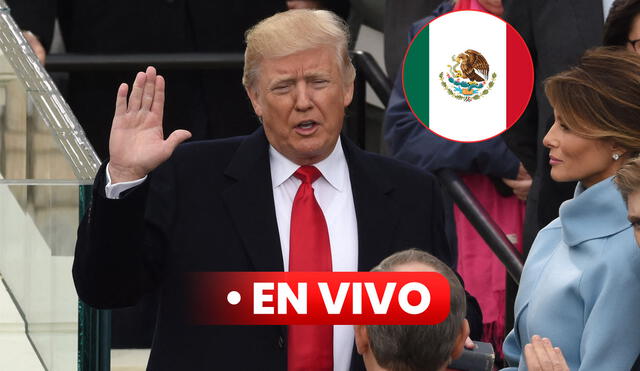 Donald Trump juramentará para su segundo periodo como presidente de los Estados Unidos. Foto: composición LR / AFP