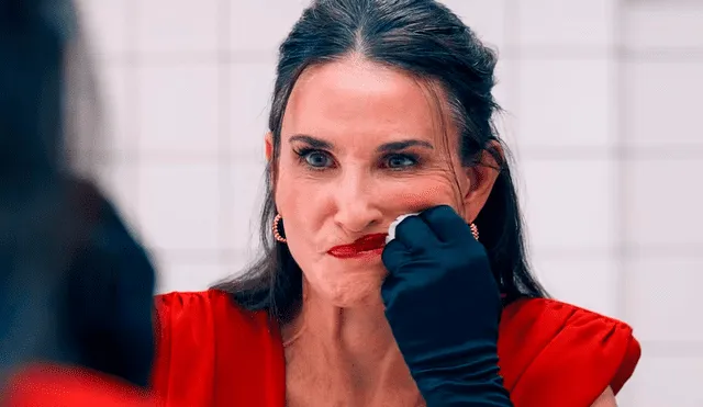 Demi Moore esta en la cima de su carrera gracias a su papel en La sustancia. Foto: Mubi