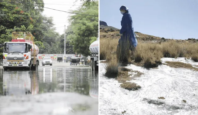 Muchas regiones del Perú enfrentan emergencias climáticas como las heladas. Foto: composición LR/Andina