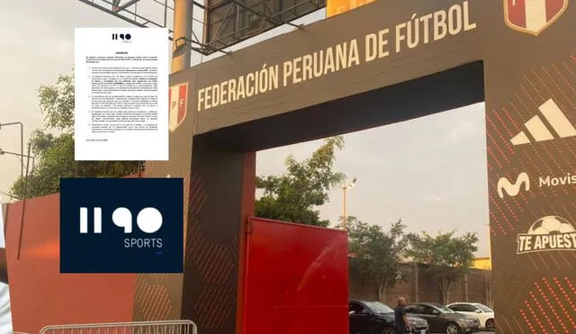 1190 Sports tiene contrato con la FPF hasta el 2035. Foto: composición LR