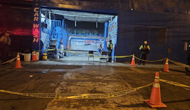 Violento ataque acribilla a una persona en los exteriores de un carwash en Cercado de Lima. Foto: Cristina Gálvez /LR