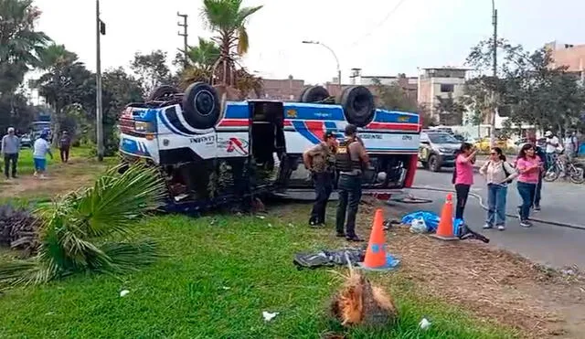 Accidente en San Martín de Porres dejó tres personas fallecidas. Foto: Grecia Infante/ La República