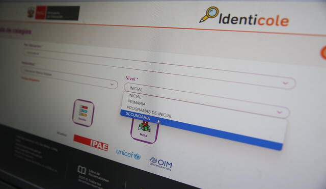Padres que se quedan sin vacante a su hijo, deben ingresar a plataforma digital para lograr la matrícula. Foto: Minedu