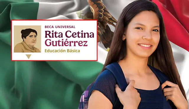 La Beca Rita Cetina comenzará a implementarse en colegios de secundaria. Foto: composición LR/Bienestar/Freepik