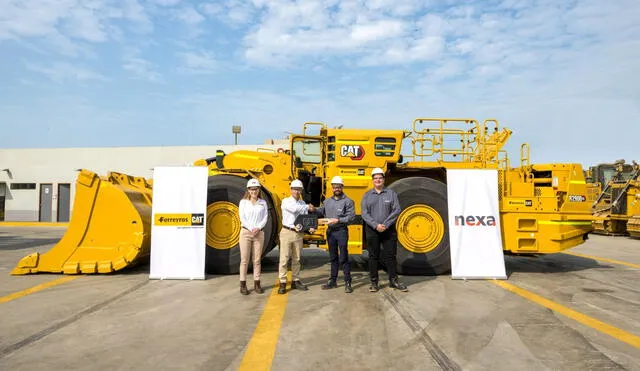 Nexa incorpora cargadores de bajo perfil con transmisión eléctrica en su mina, un hito en la minería subterránea peruana. Fuente: Difusión.