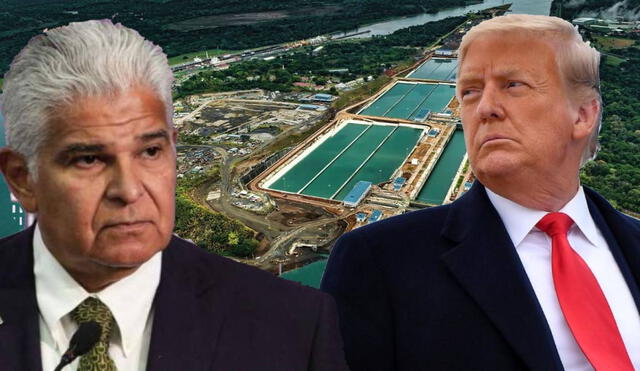 Canal de Panamá: José Mulino se queja ante la ONU por pedido de Trump. Foto: composición LR