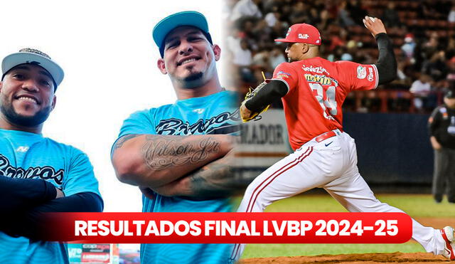 El Juego 3 de la Final de la LVBP 2024-25 se jugará a las 7.00 p. m. (hora de Venezuela). Foto: composición LR