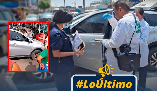 Mujer acribillada fue trasladada al Hospital de Vitarte. Foto: composición LR/difusión/Ministerio Público