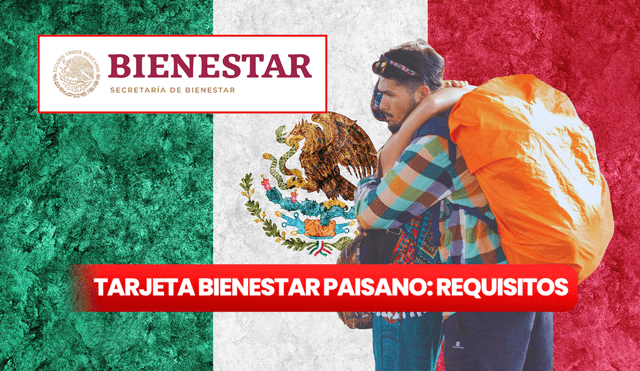 La Tarjeta Bienestar Paisano es parte del programa ´México te Abraza´, diseñado para apoyar a los migrantes mexicanos deportados de Estados Unidos en su proceso de retorno al país.