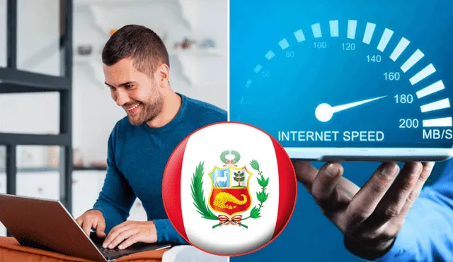 Perú ha logrado escalar posiciones en el ranking mundial de velocidad de internet. Foto: composición LR/Freepik