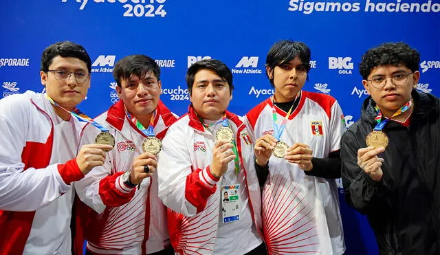 Los Esports debutaron en los Juegos Bolivarianos del Bicentenario ganando medallas de oro por equipos. Foto: difusión