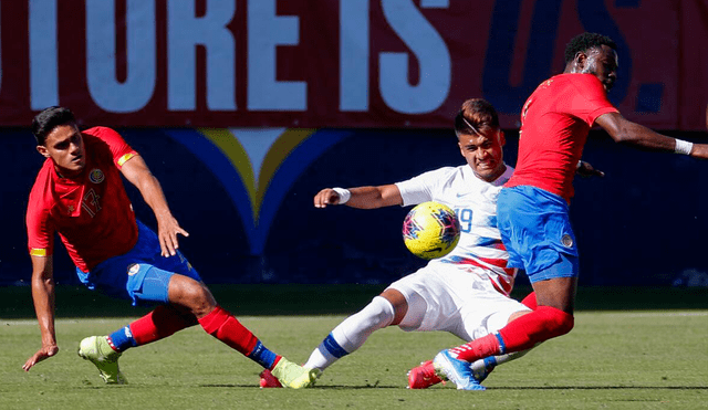 Estados Unidos se enfrenta a Costa Rica por amistoso internacional. Composición: Lr/ESPN