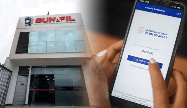 App de Sunafil te permite identificar inspectores, verificar tu estado de planilla, entre otras funciones. Foto: composición LR/Andina/Gob