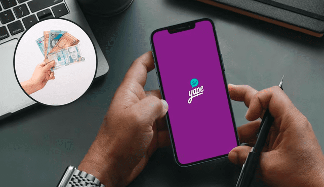 Al realizar una transferencia por Yape, el nombre del destinatario sale de forma abreviada. Foto: composición LR/difusión