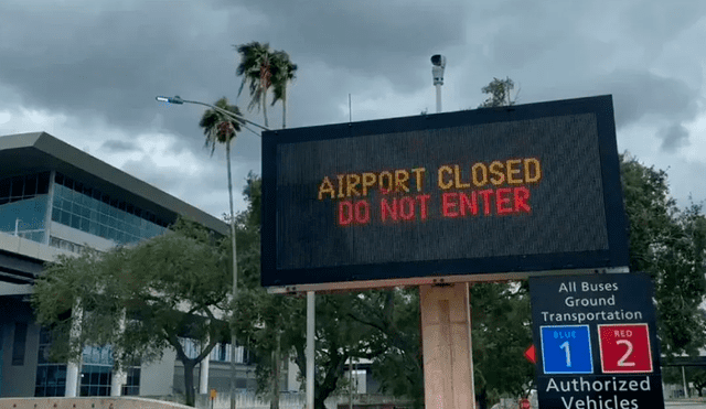 Conoce la lista de aeropuertos cerrados por el frío extremo en Florida. Foto: Diario UNO