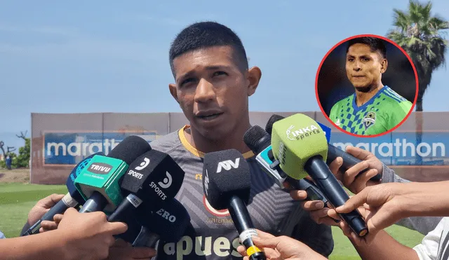 Edison Flores se refirió a la posible llegada de la 'Pulga' Ruidíaz a Universitario para la temporada 2025. Foto: Composición La República - Rosario Rojas / URPI-LR