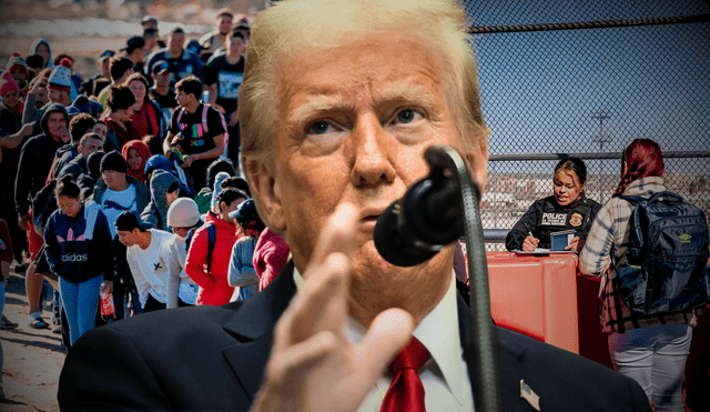 Donald Trump está decidido a implementar todas las medidas necesarias para deportar inmigrantes indocumentados. Foto: composición LR/CNN/EL País