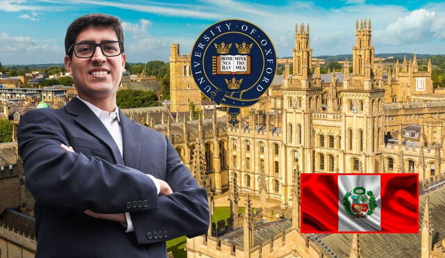 Joven trujillano obtiene beca para estudiar en Oxford, la universidad número uno del mundo. Foto: composición LR