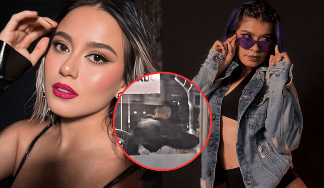 Amy Gutiérrez enfrenta acusaciones tras ser vinculada con la expareja de su exbailarina. Foto: Composición LR/TikTok/Instagram