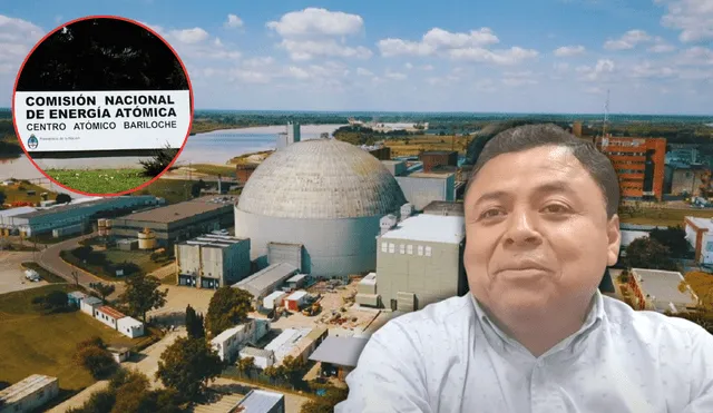 El peruano Luis Rodríguez es científico nuclear en el Centro Atómico de Bariloche, Argentina. Foto: composición LR/Motor Económico/Splendid AM 990