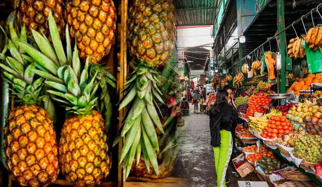 Investigación revela niveles alarmantes de pesticidas en piñas comercializadas en Lima. Foto: composición LR/Andina.