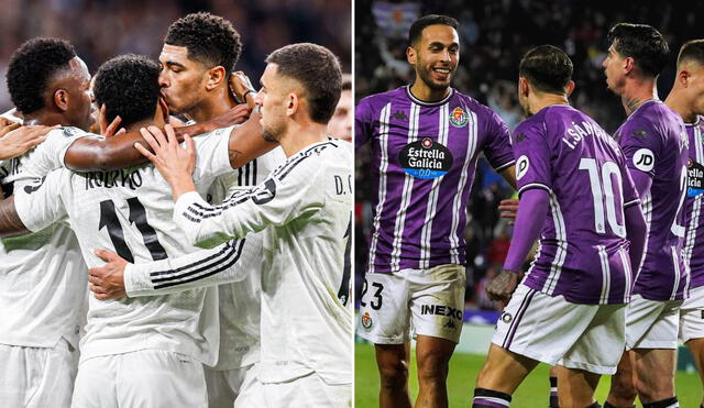 Real Madrid y Real Valladolid se medirán en el Estadio José Zorrilla. Foto: composición LR/Real Madrid C.F./Real Valladolid C.F.