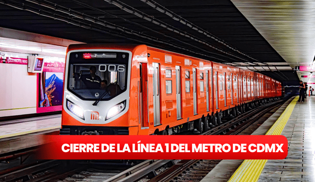 El servicio de la Línea 1 del Metro de CDMX será suspendido debido a trabajos de mejora en su infraestructura y servicio. Foto: composición LR