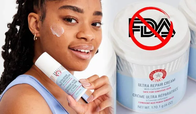 Crema facial hidratante es prohibida por la FDA. Foto: composición LR/ Sephora