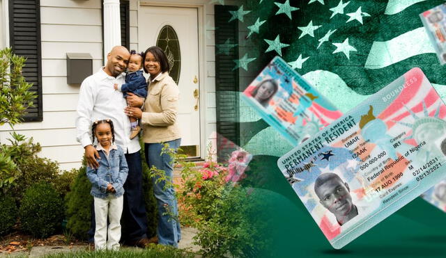 Mitos sobre la Green Card por familias en Estados Unidos. Composición: Lr/CNN