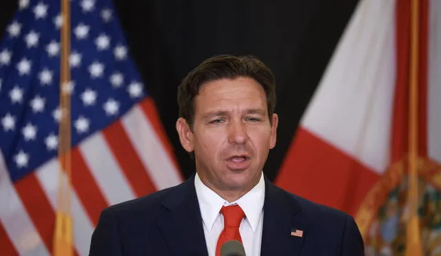 Ron DeSantis ha fortalecido el control republicano en el estado a través de políticas conservadoras. Foto: AFP